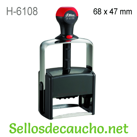 Fechador Automático Heavy Duty Shiny 68x47mm H-6108