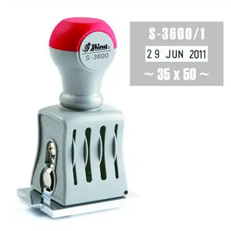 Sello Fechador S-3600/1 Fechador con placa de texto