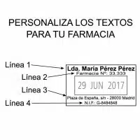 Ejemplo fechador farmacias