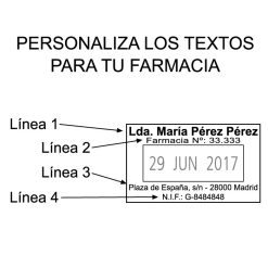 Ejemplo fechador farmacias