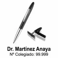 Boligrafo con sello colegiados