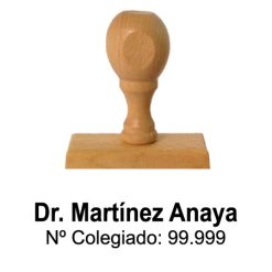 Sello manual para colegiados