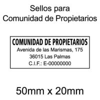 Modelo 1 - Comunidad de Propietarios