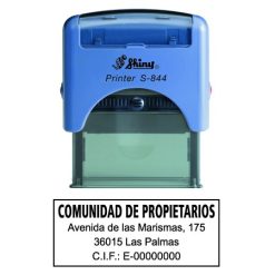 Sello automático Comunidad de Propietarios