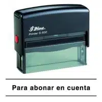 Sello Para abonar en cuenta