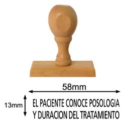 Sello Paciente conoce posología