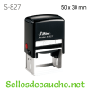 S-827 sello automático 50x30 milímetros