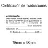 Certificación traductor jurado