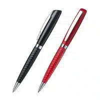 Bolígrafo con sello plastico y cromado