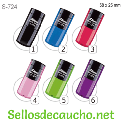Opciones de sello de bolsillo S-274
