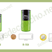 Tamaños de sello de bolsillo Shiny