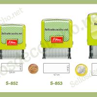 Sello S-851 modelos de printer shiny automáticos