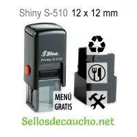 Shiny S-510 Sello automático 12x12mm