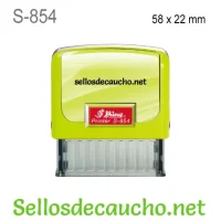 S-854 Sello 58-22 milimetros