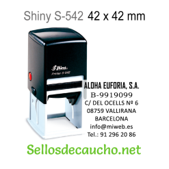 Shiny S-542 Sello automático 42x42mm