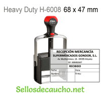 Sello automático Shiny Heavy Duty H-6008