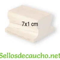 Sello manual 7x1cm